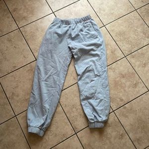 John Galt baby blue sweatpants